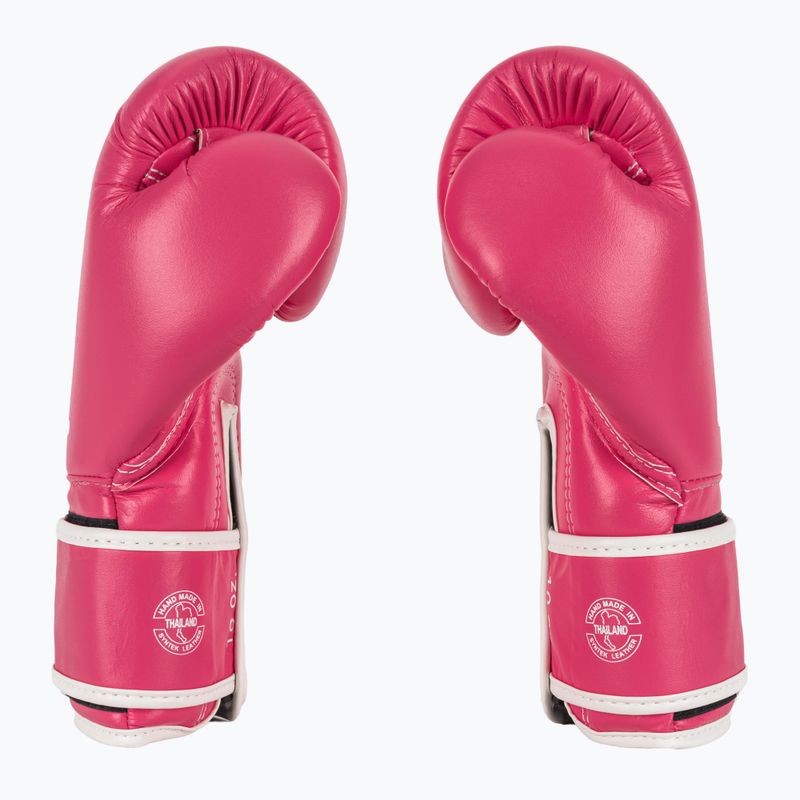 Fairtex Microfiber pink/white bosker's gloves 4