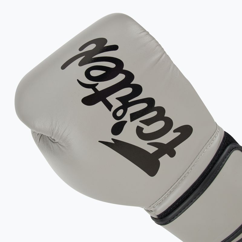 Fairtex Microfiber gray barefinger gloves 5