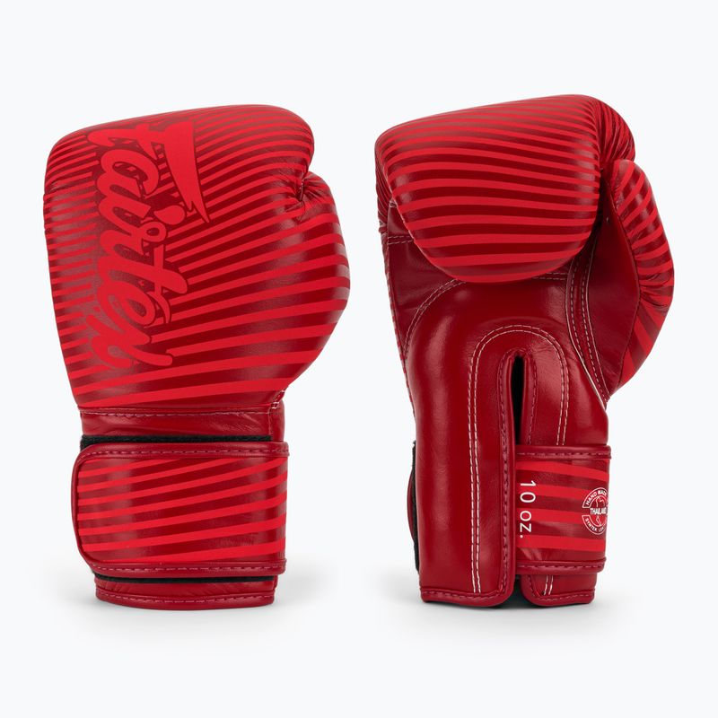 Fairtex Microfiber Art Collections Minimalism Art Red boxing gloves