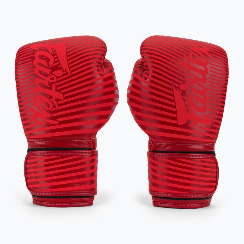 Fairtex Microfiber Art Collections Minimalism Art Red boxing gloves 2