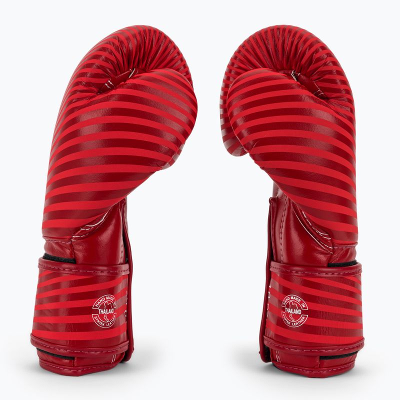 Fairtex Microfiber Art Collections Minimalism Art Red boxing gloves 4