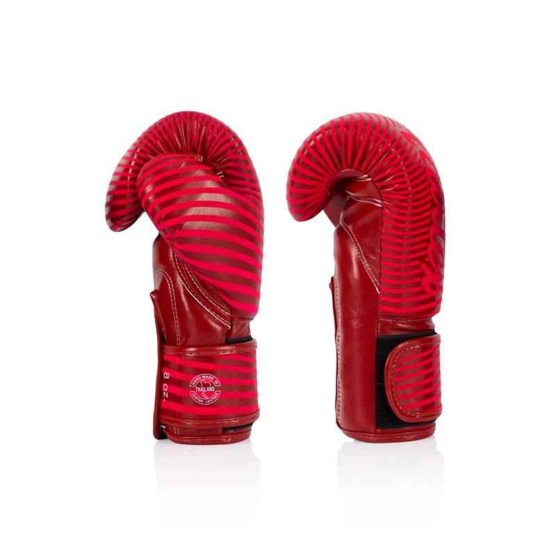 Fairtex Microfiber Art Collections Minimalism Art Red boxing gloves 3