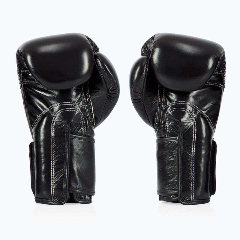 Fairtex Super Sparring Boxing Gloves - Locked Thumb black 2