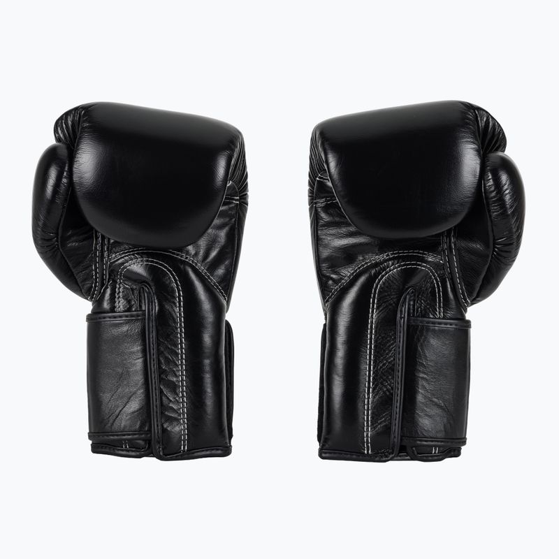 Fairtex Super Sparring Boxing Gloves - Locked Thumb black 3