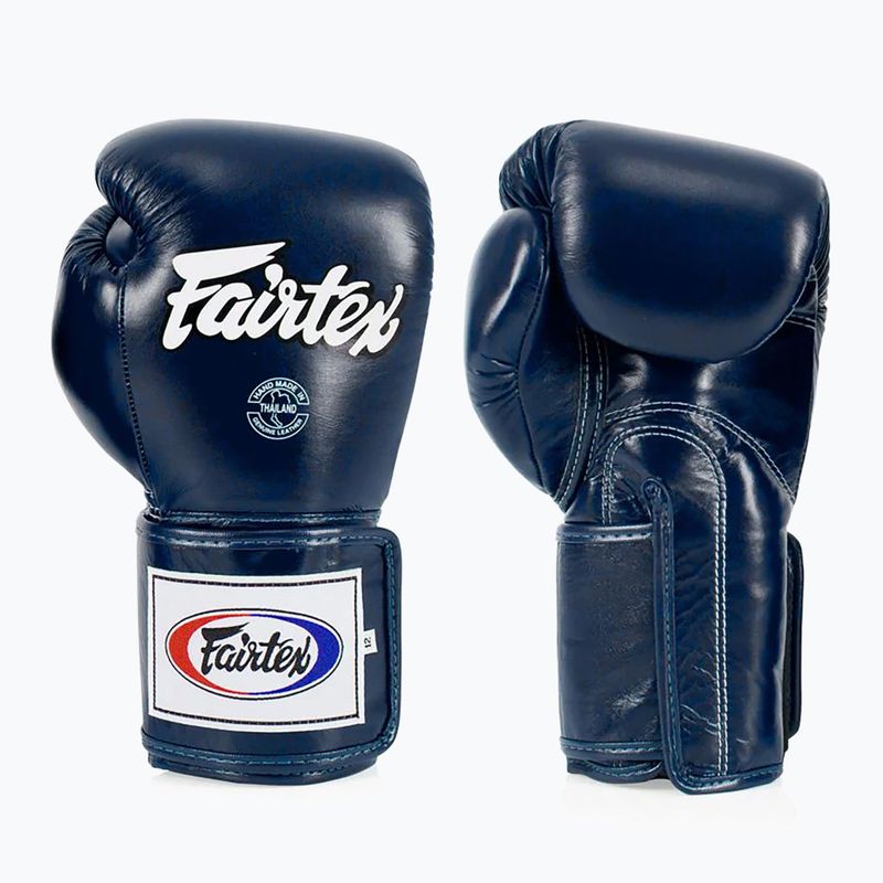 Fairtex Super Sparring - Locked Thumb blue Boxing Gloves