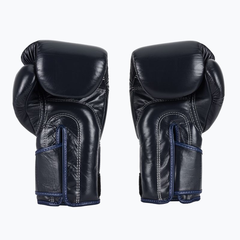 Fairtex Stylish Angular Sparring Boxing Gloves - Locked Thumb blue 3