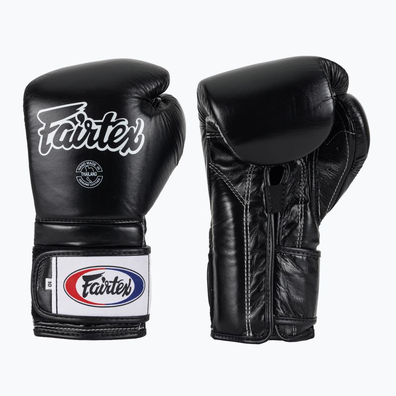 Fairtex Heavy Hitter's Mexican Style boxing gloves black