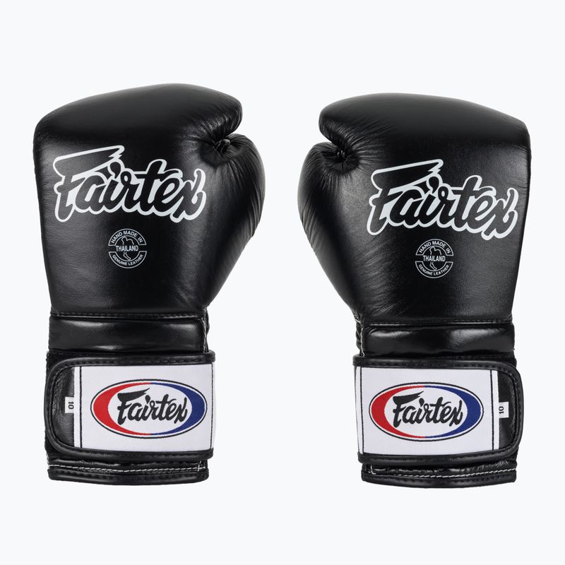 Fairtex Heavy Hitter's Mexican Style boxing gloves black 2