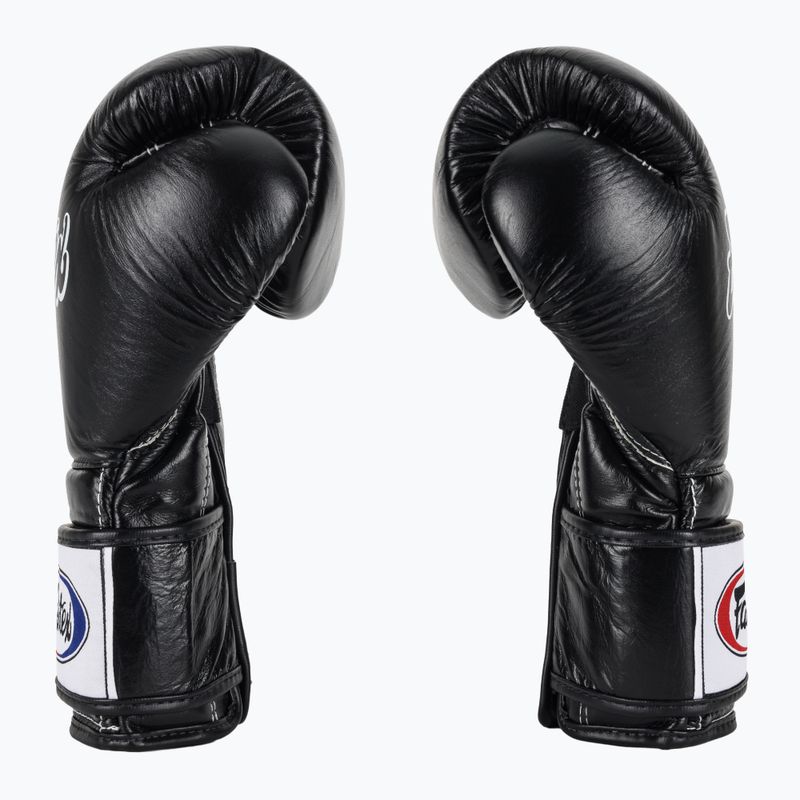 Fairtex Heavy Hitter's Mexican Style boxing gloves black 4