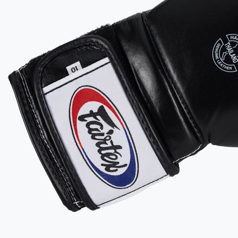 Fairtex Heavy Hitter's Mexican Style boxing gloves black 6