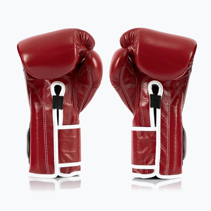 Fairtex Heavy Hitter's Mexican Style boxing gloves red 2