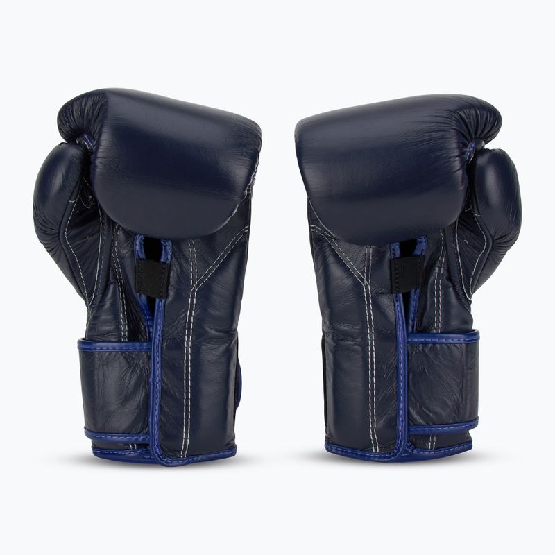 Fairtex Heavy Hitter's Mexican Style blue boxing gloves 3