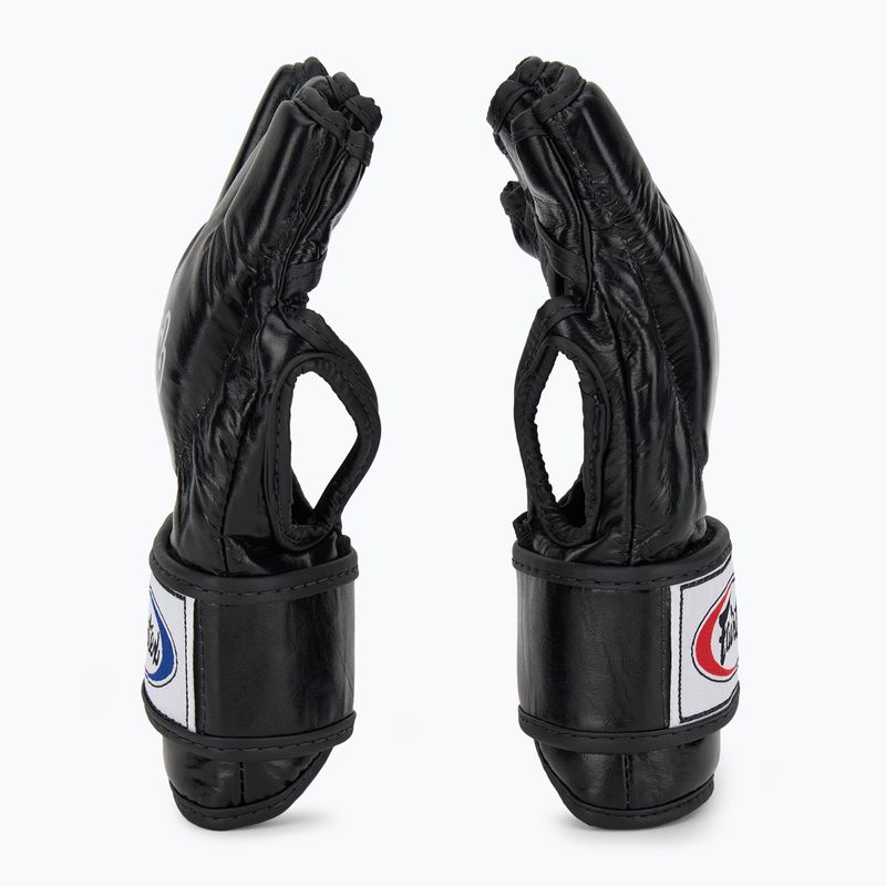 Fairtex "Open Thumb Loop" MMA Gloves black 4