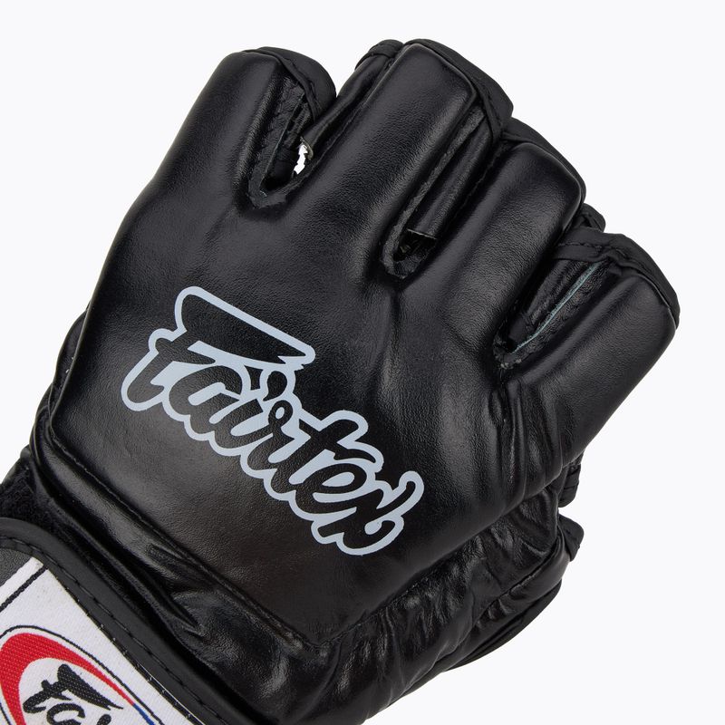 Fairtex "Open Thumb Loop" MMA Gloves black 5