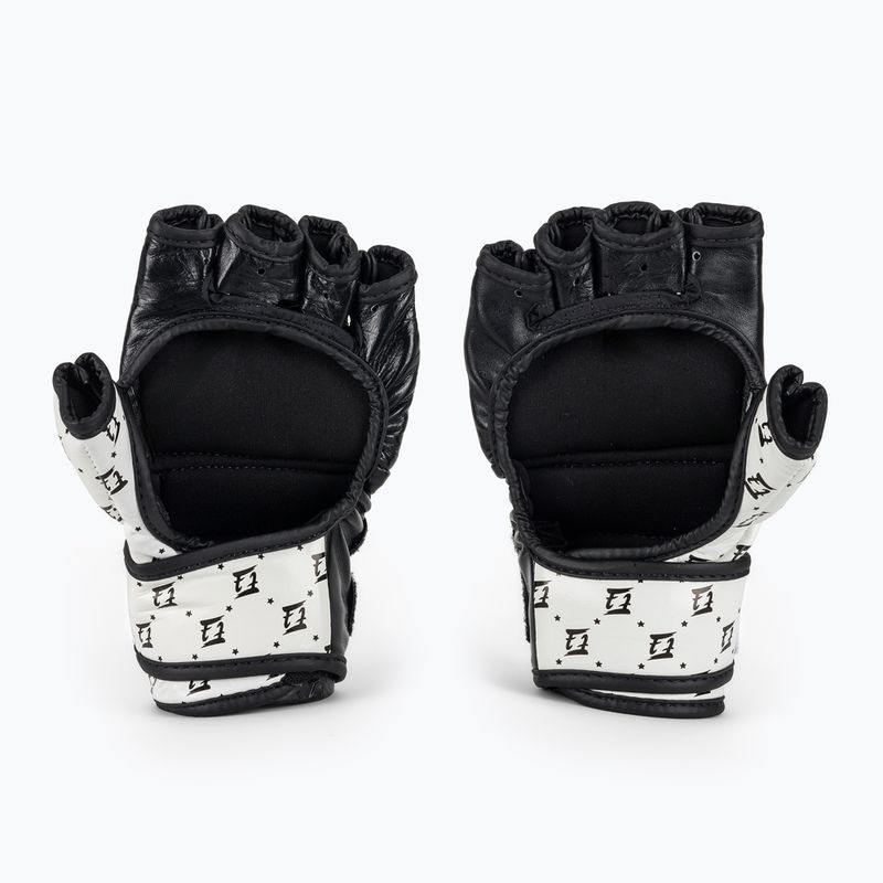 Fairtex Super Sparring grappling gloves white/black 3