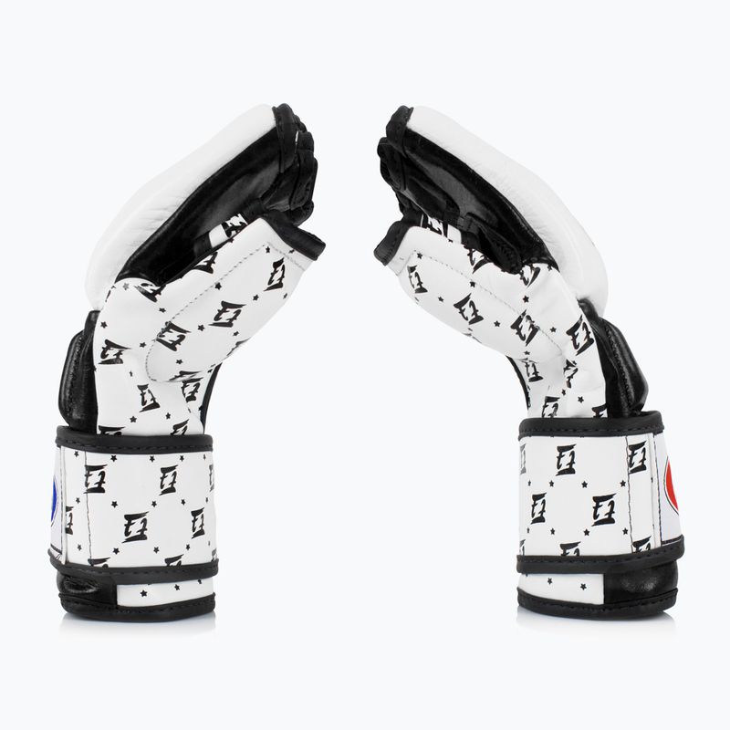 Fairtex Super Sparring grappling gloves white/black 3