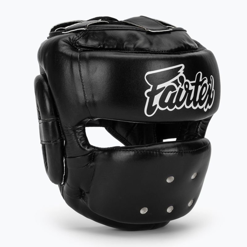 Fairtex Full Face Protector boxing helmet black