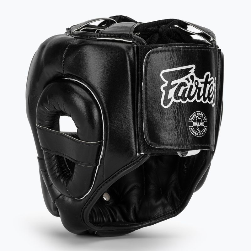 Fairtex Full Face Protector boxing helmet black 3