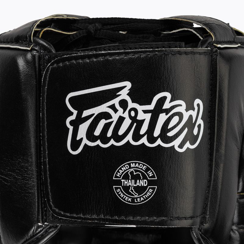 Fairtex Full Face Protector boxing helmet black 5