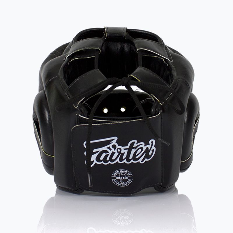 Fairtex Full Face Protector boxing helmet black 2