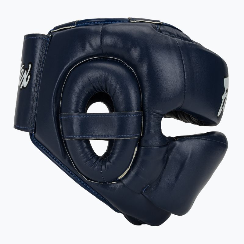 Fairtex Full Face Protector boxing helmet blue 2