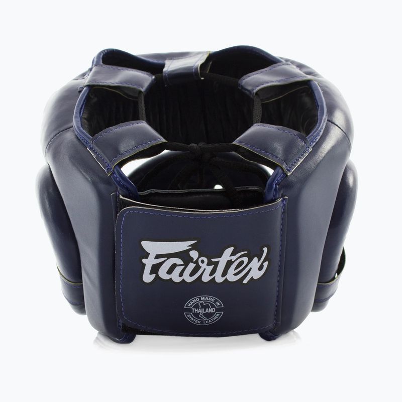 Fairtex Full Face Protector boxing helmet blue 3