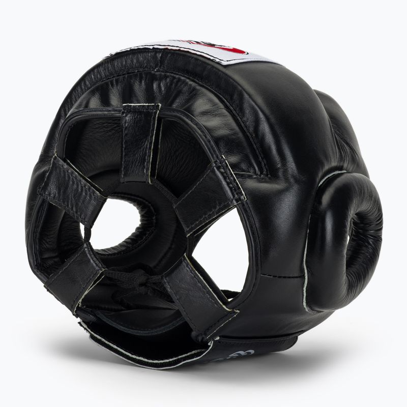 Fairtex Full Coverage Style black boxing helmet 6