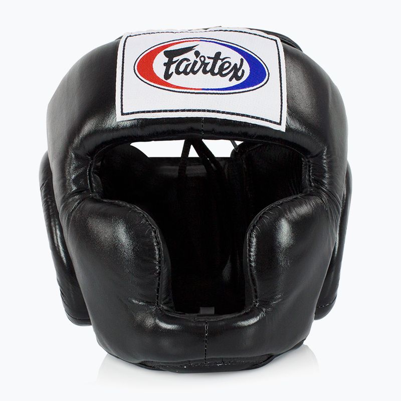 Fairtex Full Coverage Style black boxing helmet