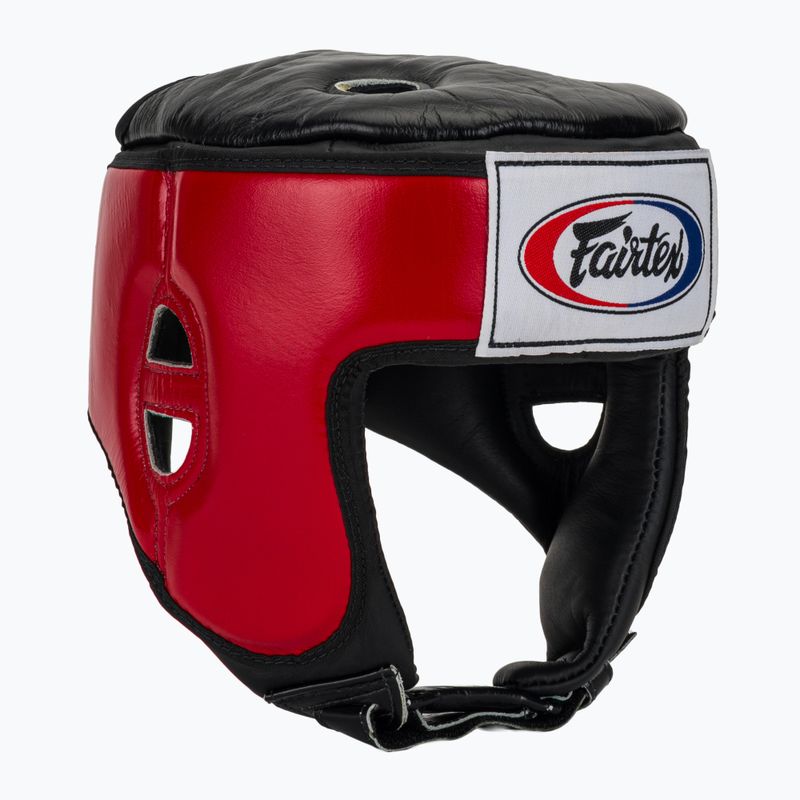 Fairtex Muay Thai & Kickboxing Competition helmet red