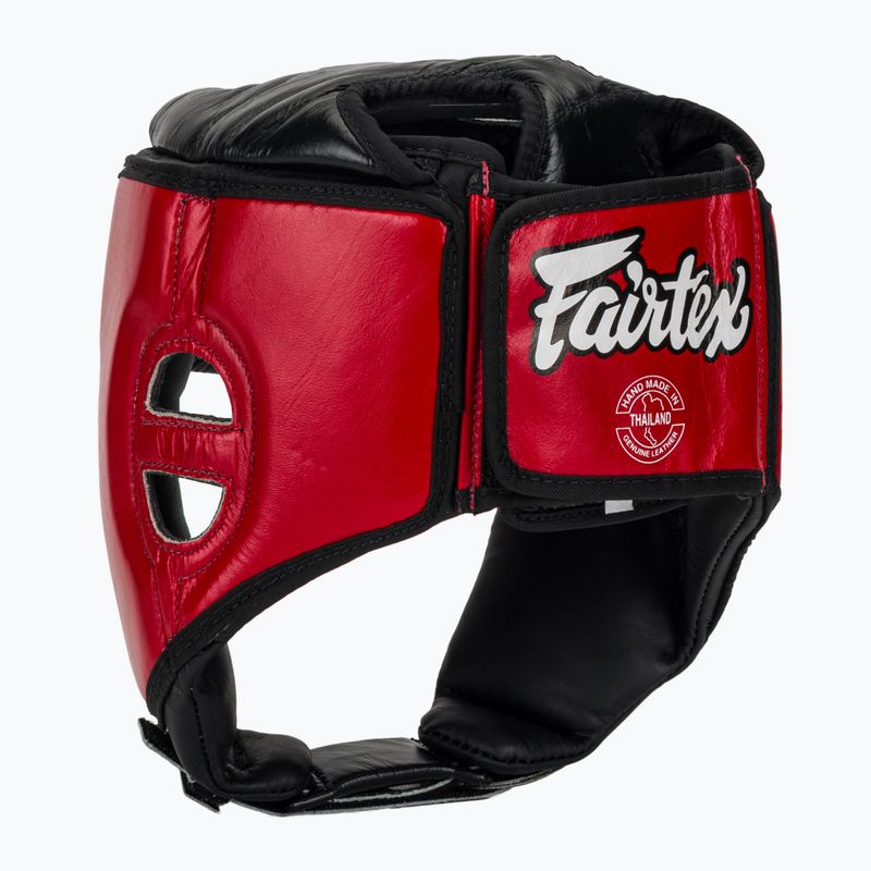 Fairtex Muay Thai & Kickboxing Competition helmet red 3