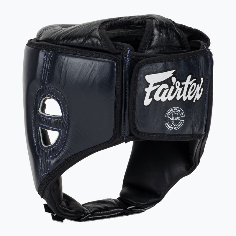 Fairtex Muay Thai & Kickboxing Competition helmet blue 3