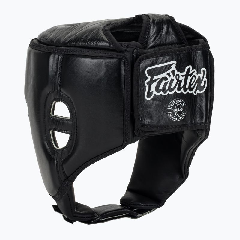 Fairtex Muay Thai & Kickboxing Competition protective helmet black 3