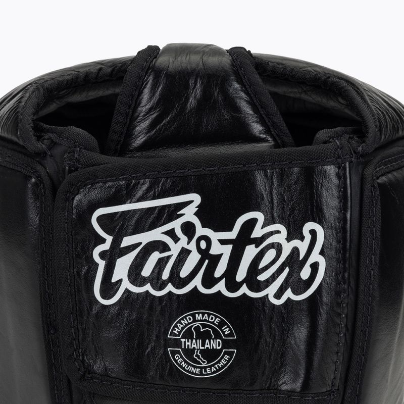 Fairtex Muay Thai & Kickboxing Competition protective helmet black 5