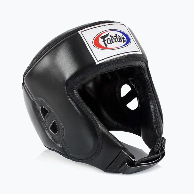 Fairtex Muay Thai & Kickboxing Competition protective helmet black