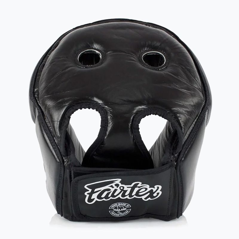 Fairtex Muay Thai & Kickboxing Competition protective helmet black 3