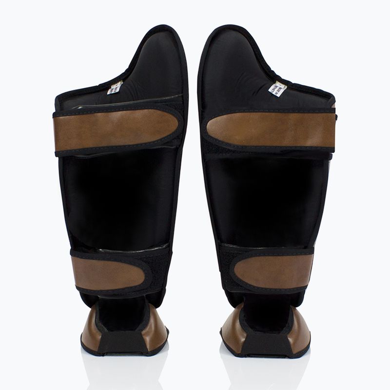 Fairtex Ultimate Shin Pads brown 2