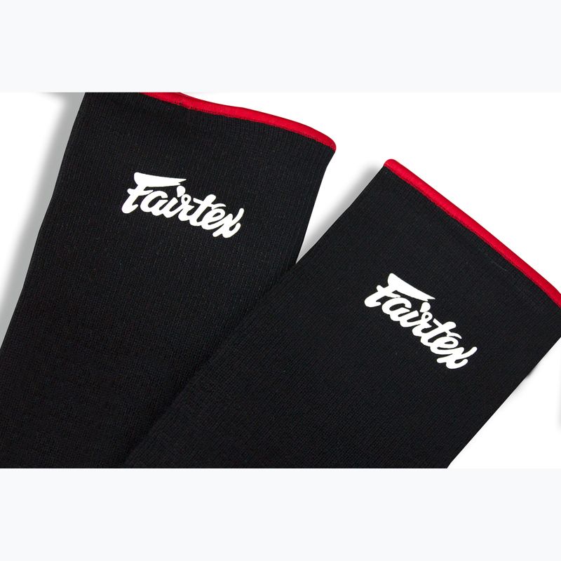 Fairtex Ankle Support black/red ankle protectors 2