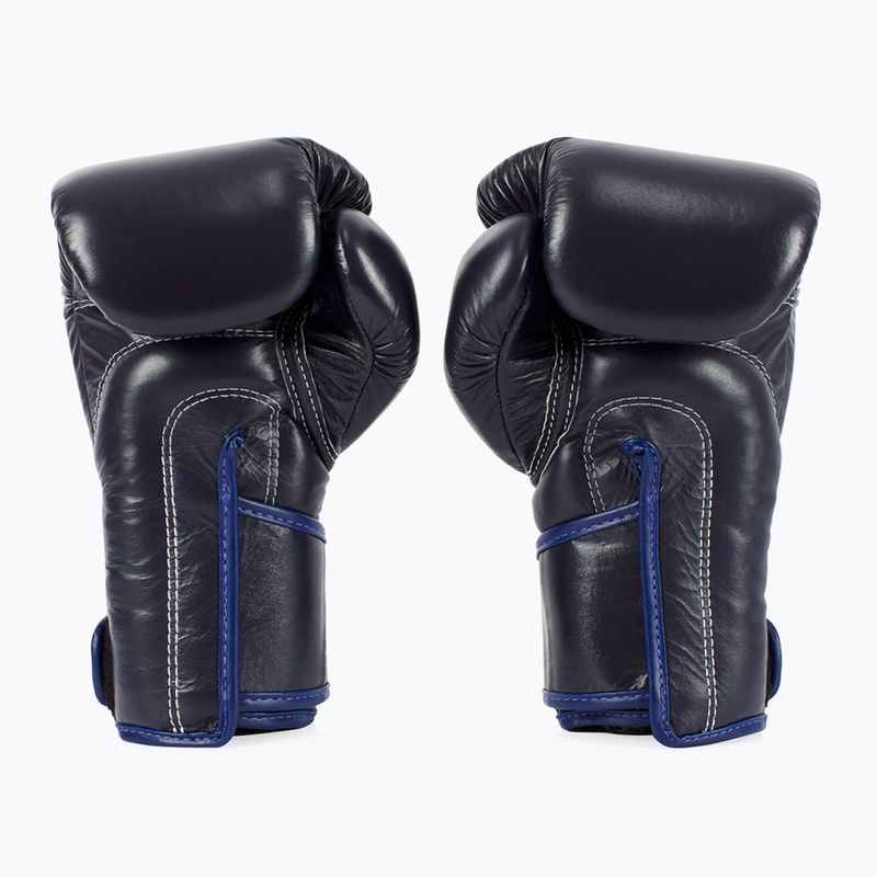 Fairtex Stylish Angular Sparring Boxing Gloves - Locked Thumb blue 2