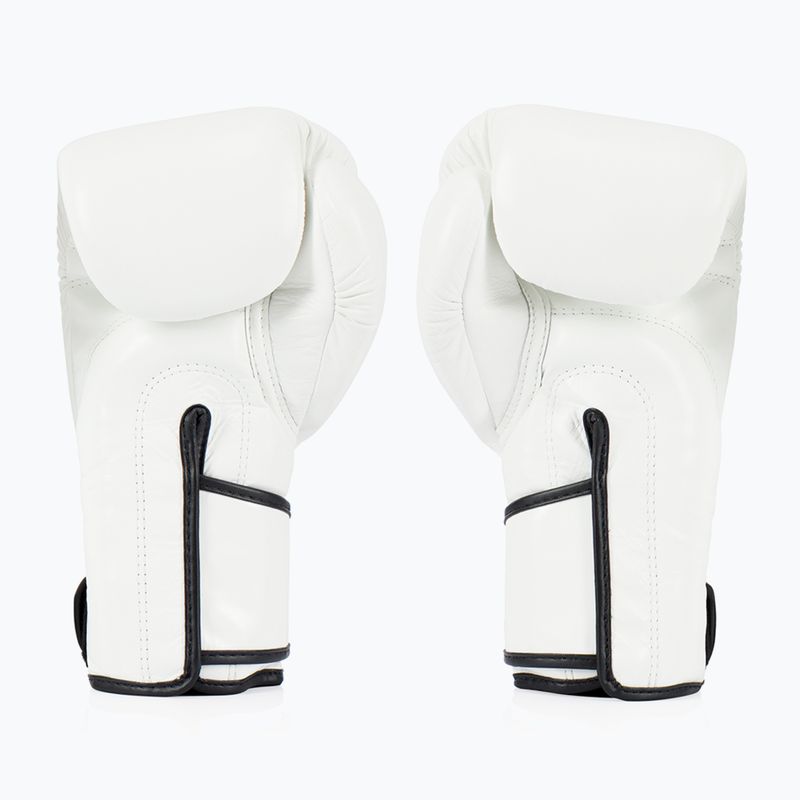 Fairtex Stylish Angular Sparring - Locked Thumb white Boxing Gloves 2