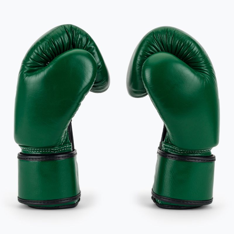 Fairtex Real Leather Boxing Gloves green 4