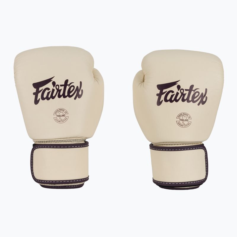 Fairtex Real Leather Boxing Gloves khaki 2