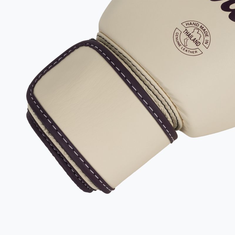 Fairtex Real Leather Boxing Gloves khaki 6