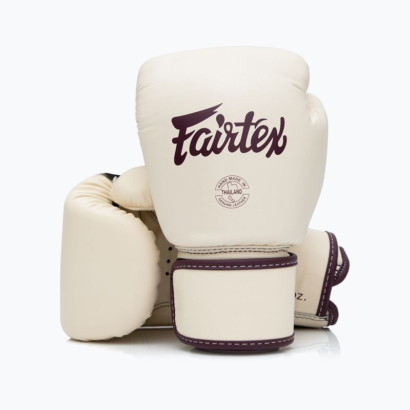 Fairtex Real Leather Boxing Gloves khaki 4