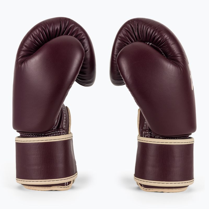 Fairtex Real Leather Boxing Gloves maroon 4
