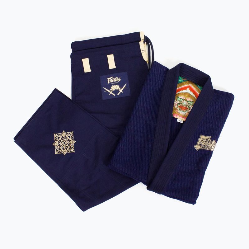 GI for Brazilian jiu-jitsu Fairtex 'Matchanu' navy blue 9