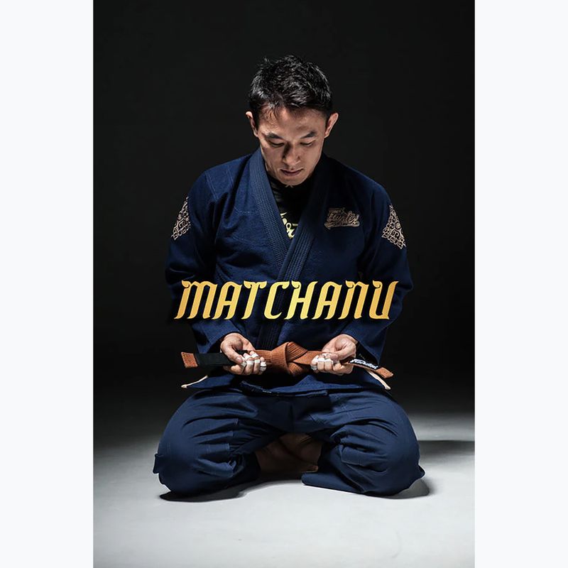 GI for Brazilian jiu-jitsu Fairtex 'Matchanu' navy blue 12
