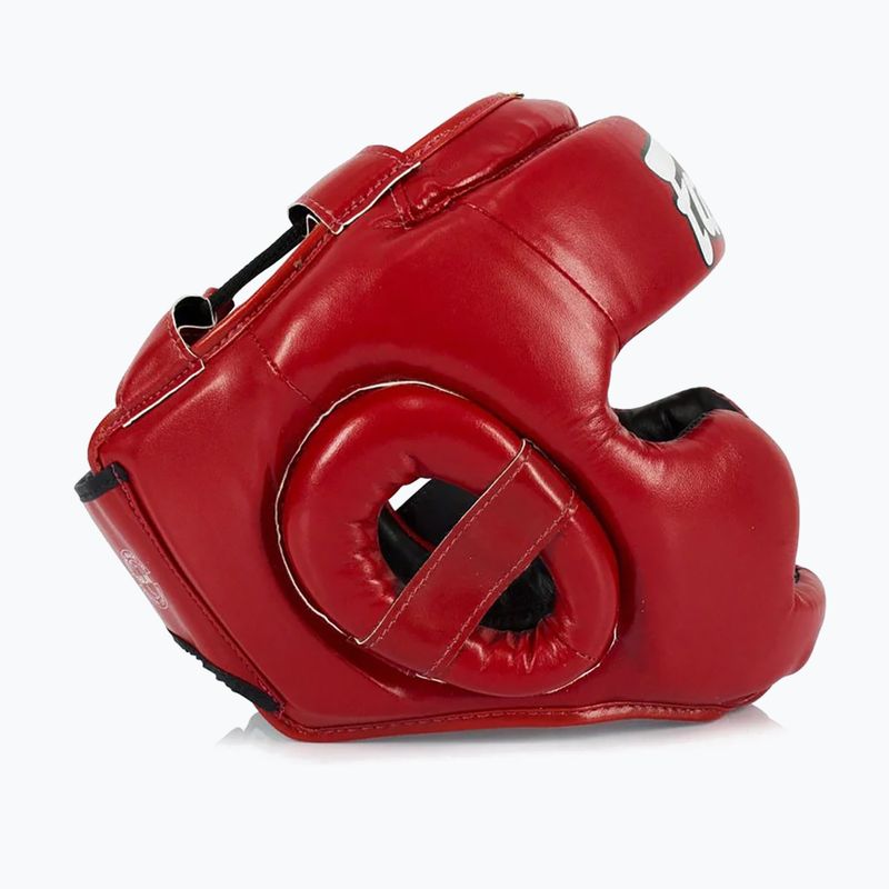 Fairtex Headguard for Kids boxing helmet red 4