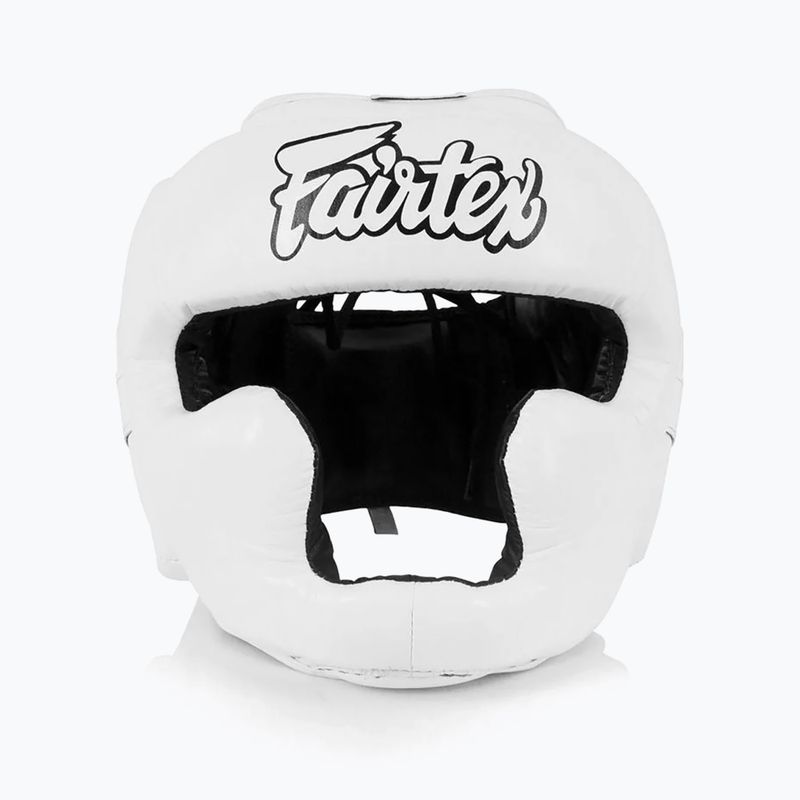 Fairtex Headguard for Kids boxing helmet white 2
