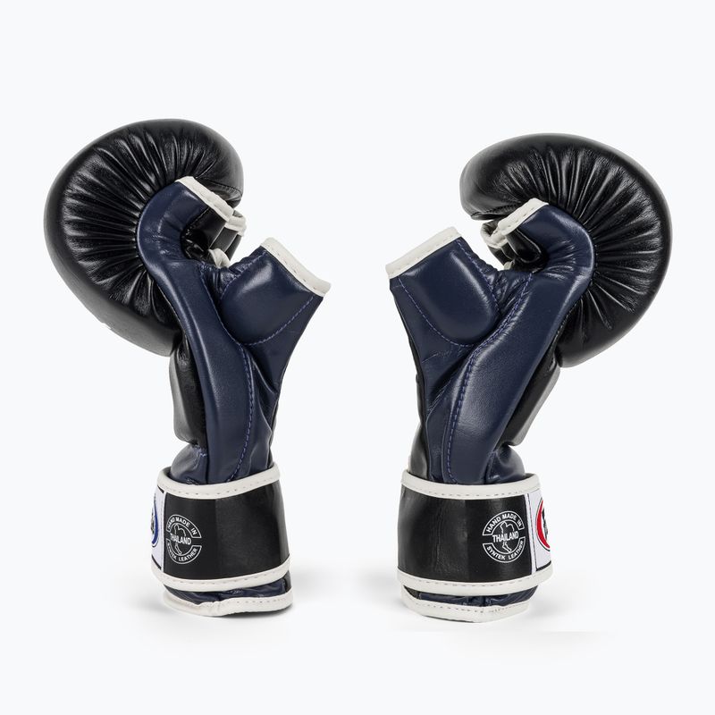 Fairtex Super Sparring Grappling Gloves black/blue 4