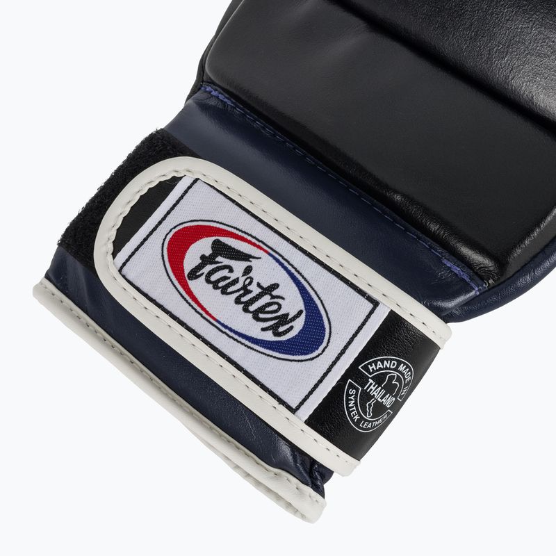 Fairtex Super Sparring Grappling Gloves black/blue 6